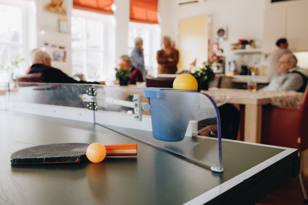 17 04 2023 Buurtpunt Karnemelksloot Bewoners Samen Huiskamer Ping Pong Tafeltennis Spelletje
