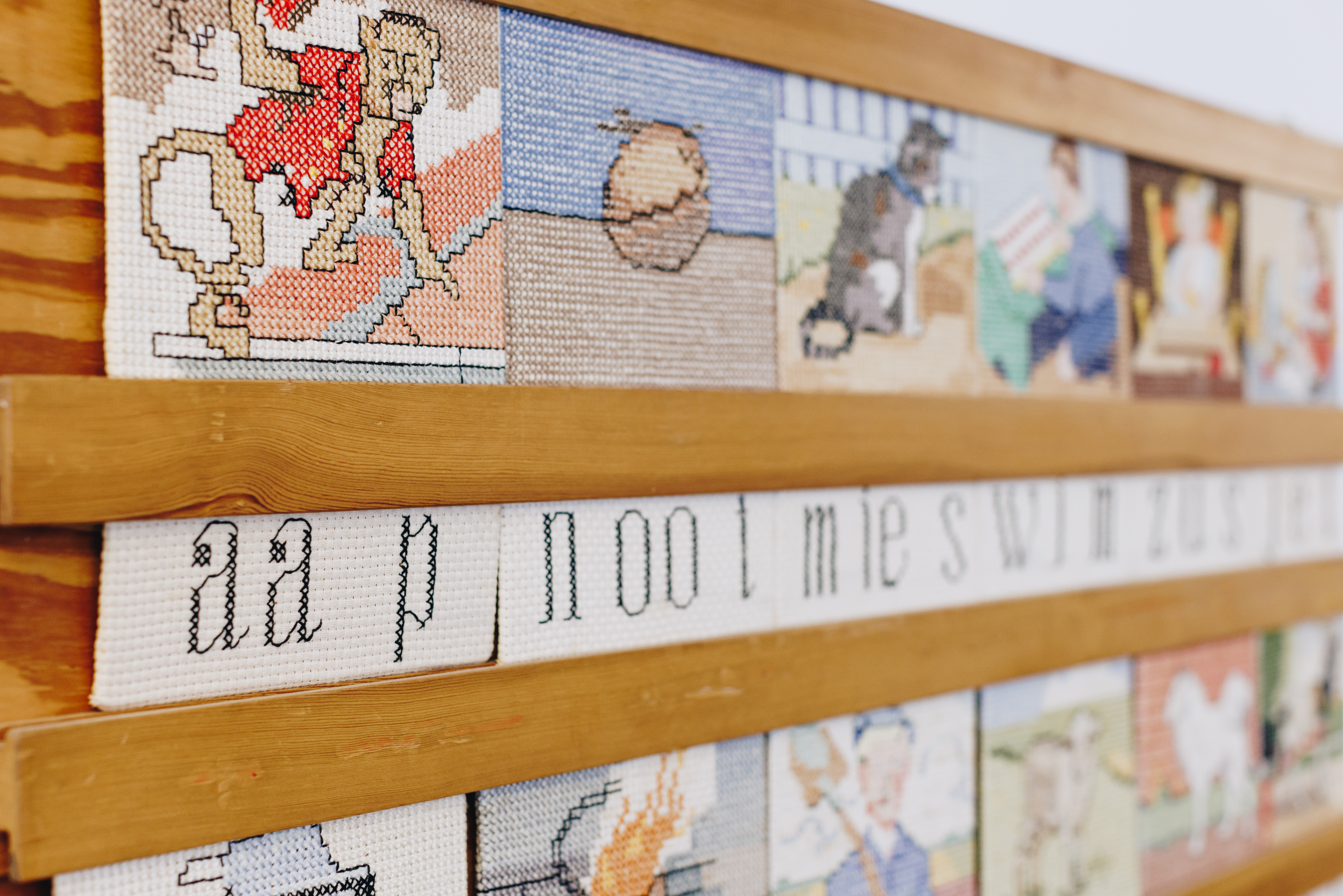 18 04 2023 Zorgpartners De Hanepraij Closeup Woorden Bord