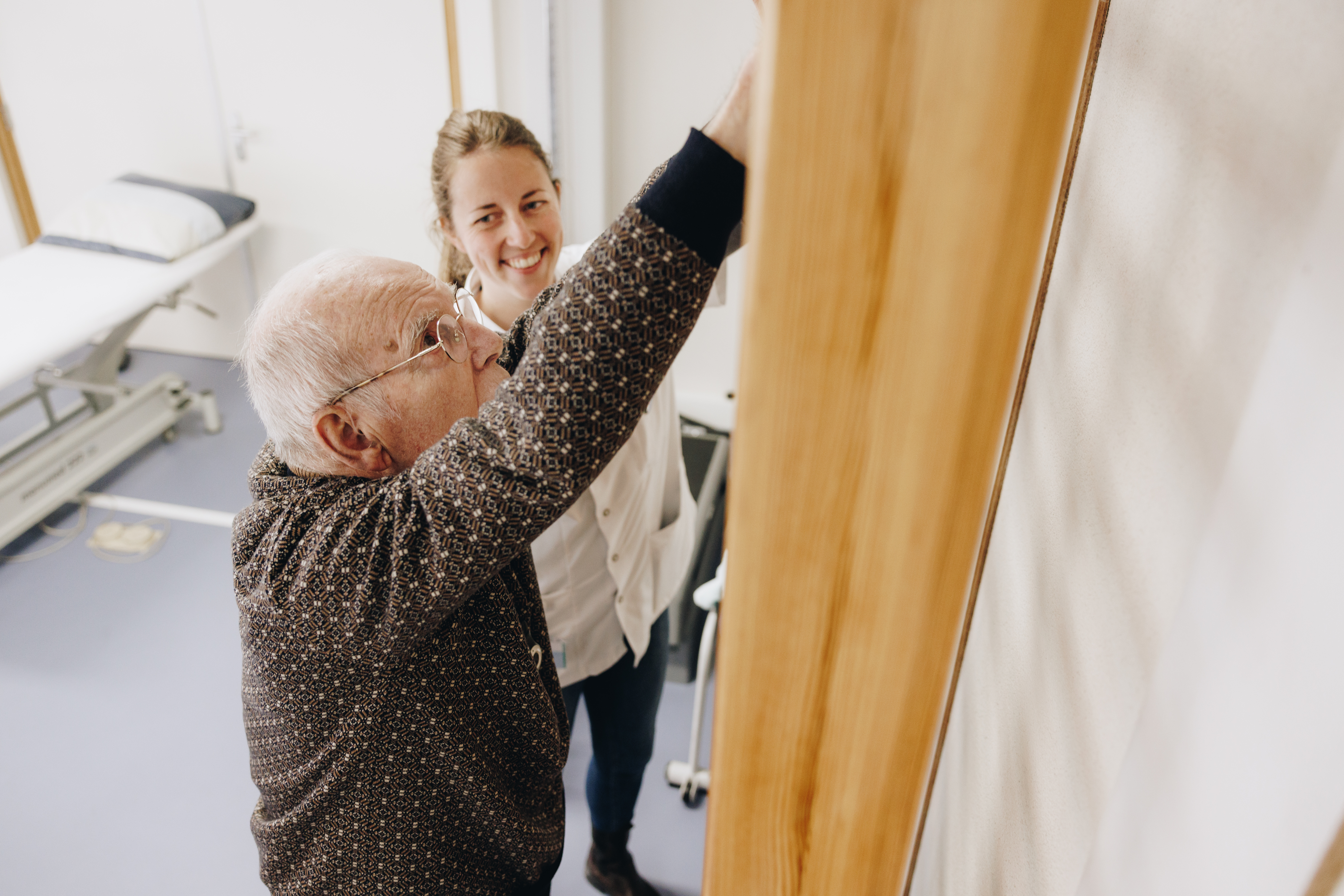 Ronssehof Revalidatie Client Behandelaar Revalidatieruimte Oefenen Revalideren