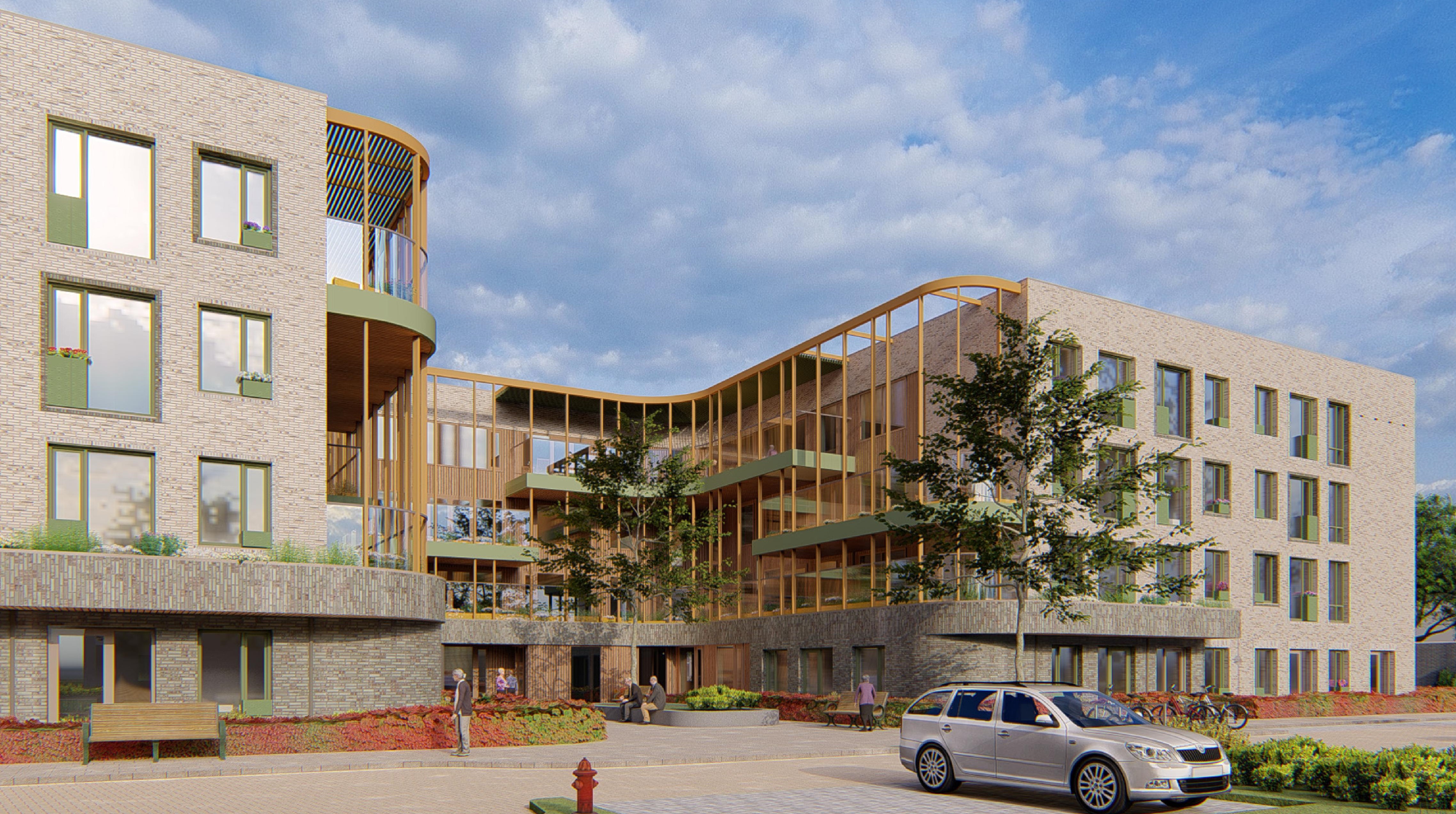 Impressie Nieuwbouw Souburgh Vooraanzicht