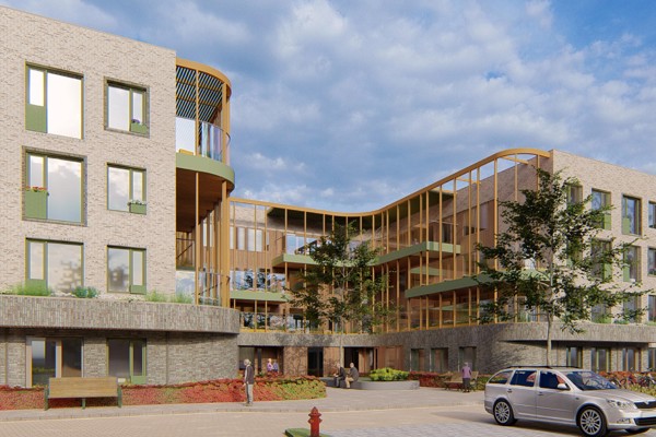 Impressie Nieuwbouw Souburgh Vooraanzicht