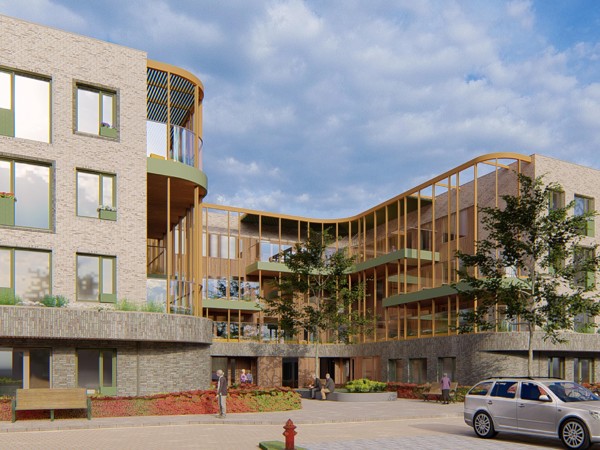 Impressie Nieuwbouw Souburgh Vooraanzicht