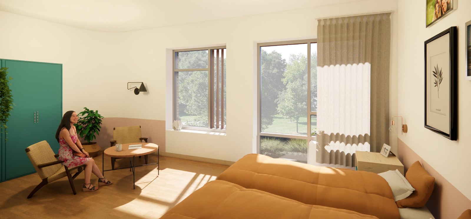 Impressie Nieuwbouw Souburgh Woonkamer