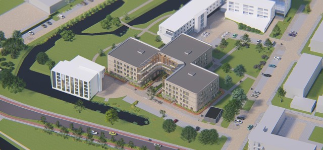 Impressie Nieuwbouw Souburgh Bovenaanzicht