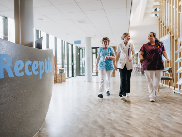 18 04 2023 Zorgpartners De Hanepraij Medewerkers Interactie Receptie