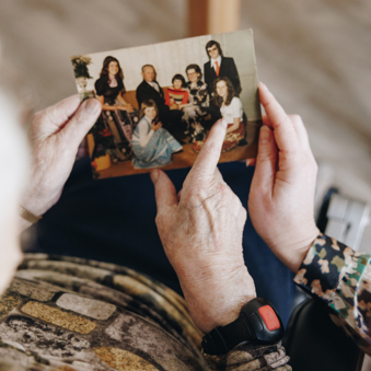 17 02 2023 Zorgpartner Slothoven Bewoner Foto Polsband