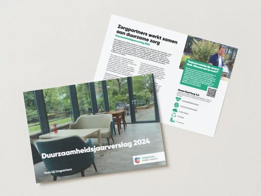 Voorpagina Duurzaamheidsjaarverslag 2024