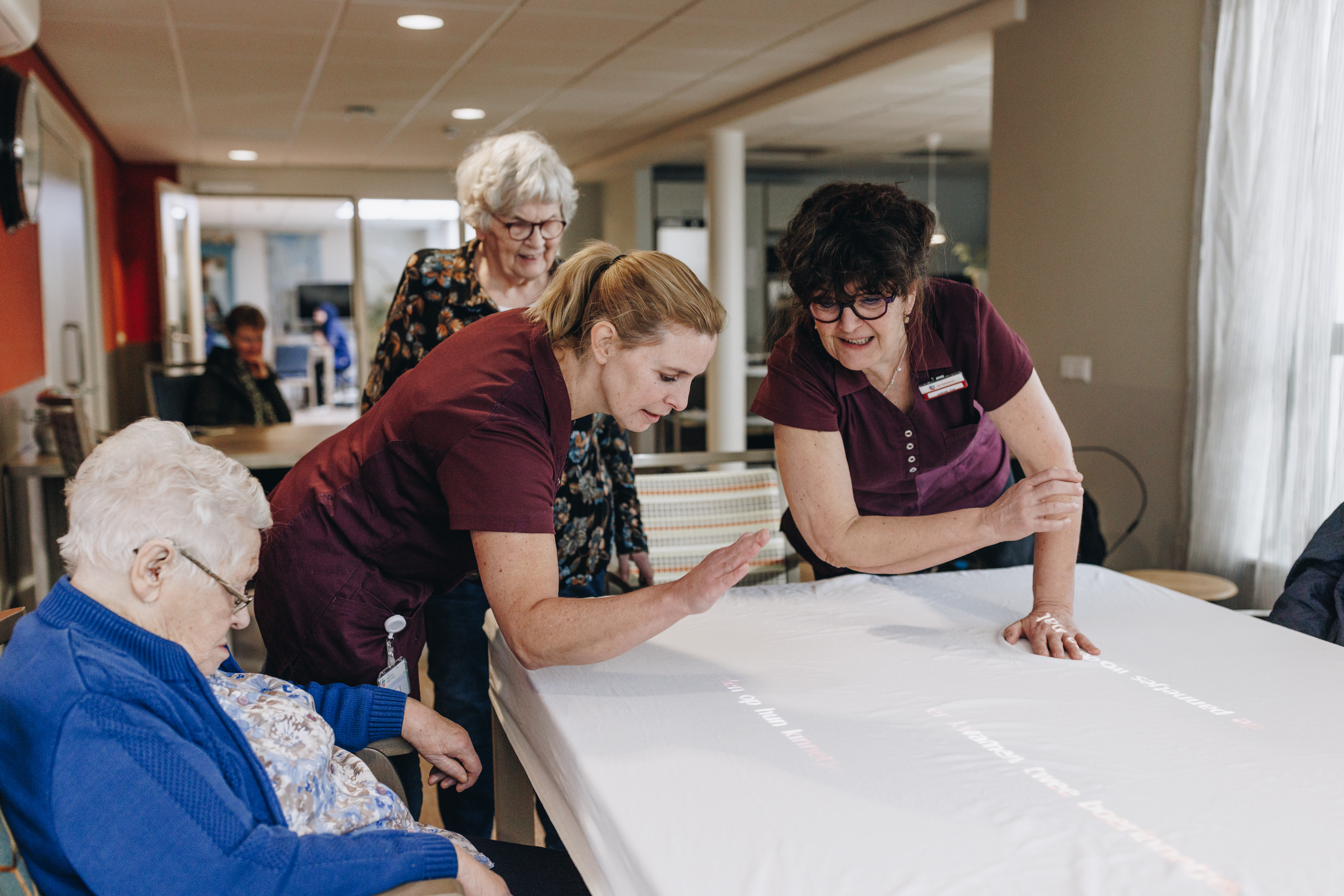 09 02 2023 Zorgpartners De Reehorst Bewones Activiteiten Welzijn Tovertafel Innovatie