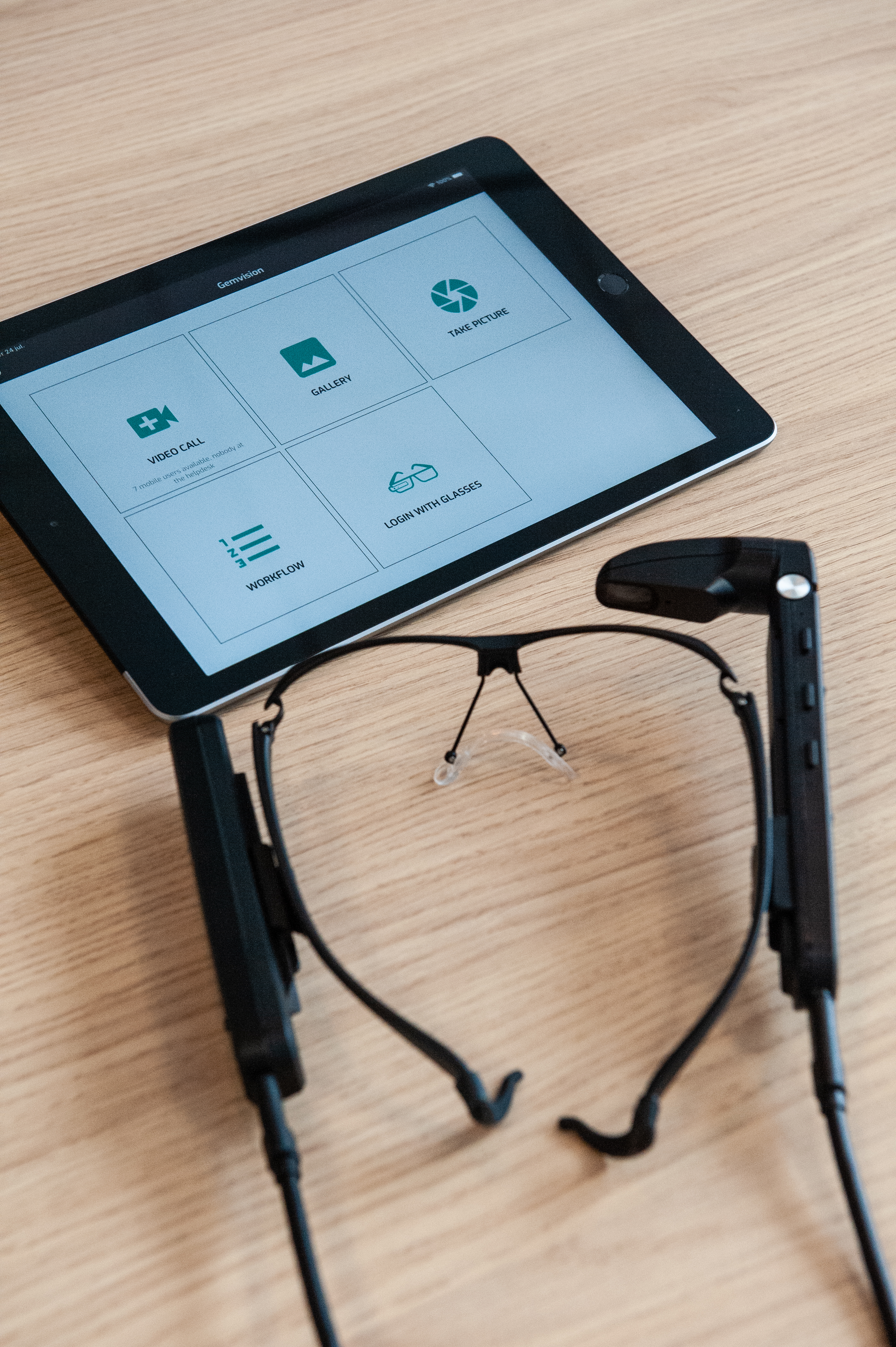 Smart Glasses Bril Tablet Clocesup