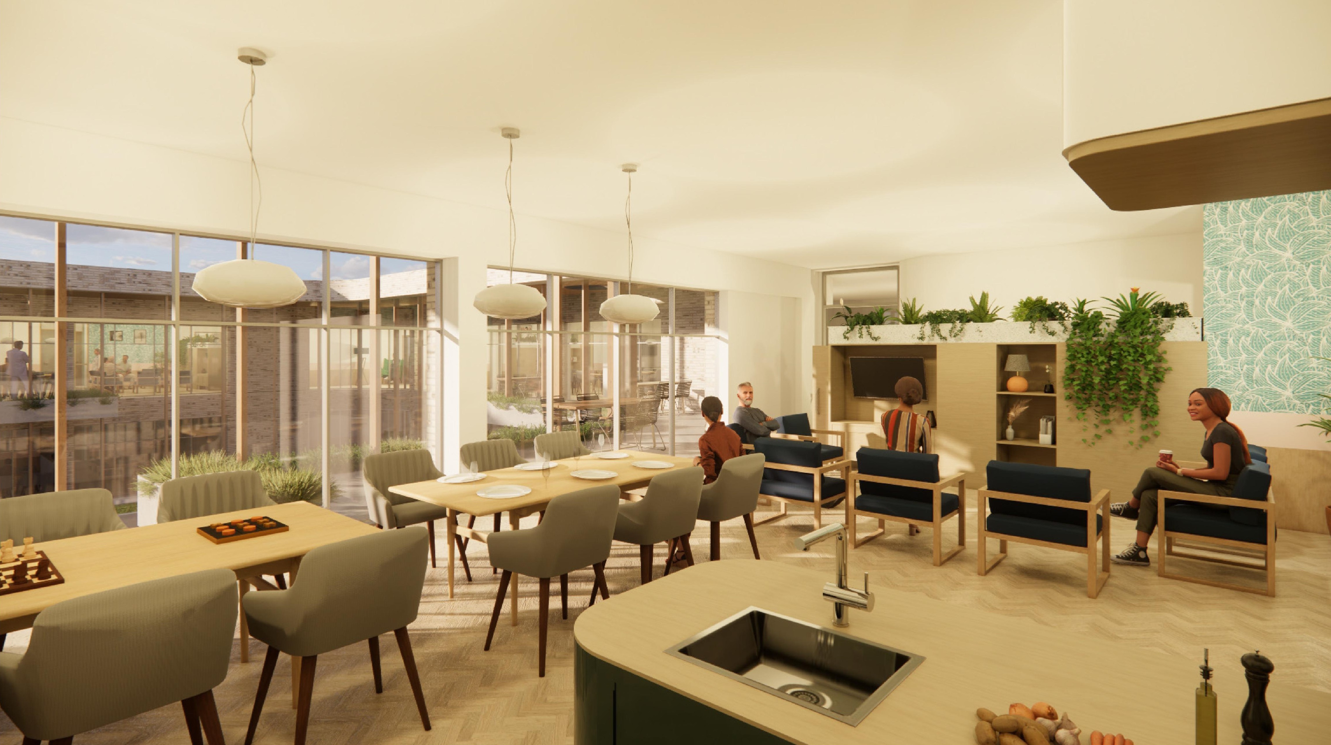 Impressie Nieuwbouw Souburgh Huiskamer