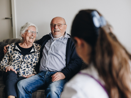 17 04 2023 Zorgpartners Thuiszorg Cliënt Echtpaar Medewerker