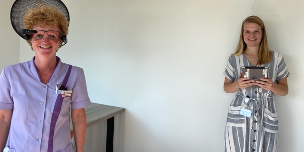 Gaby Van De Wiel En Yvonne De Groot