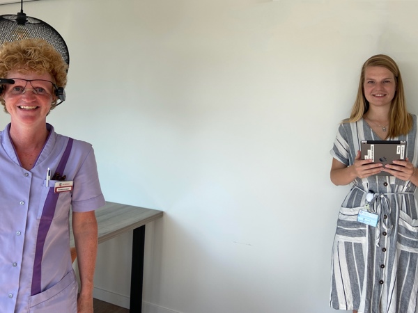 Gaby Van De Wiel En Yvonne De Groot