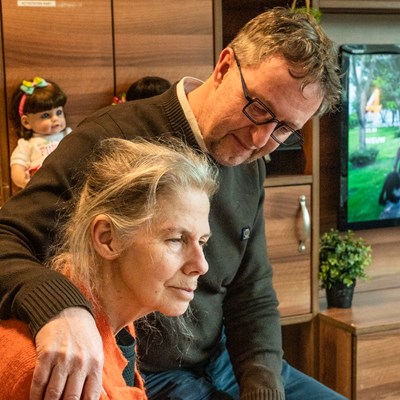 24 02 2023 Zorgpartners Prinsenhof Dementie Dzep Echtpaar Arm Hand