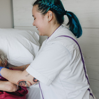 10 02 2023 Zorgpartners Savelberg Medewerker Bewoner Drinken