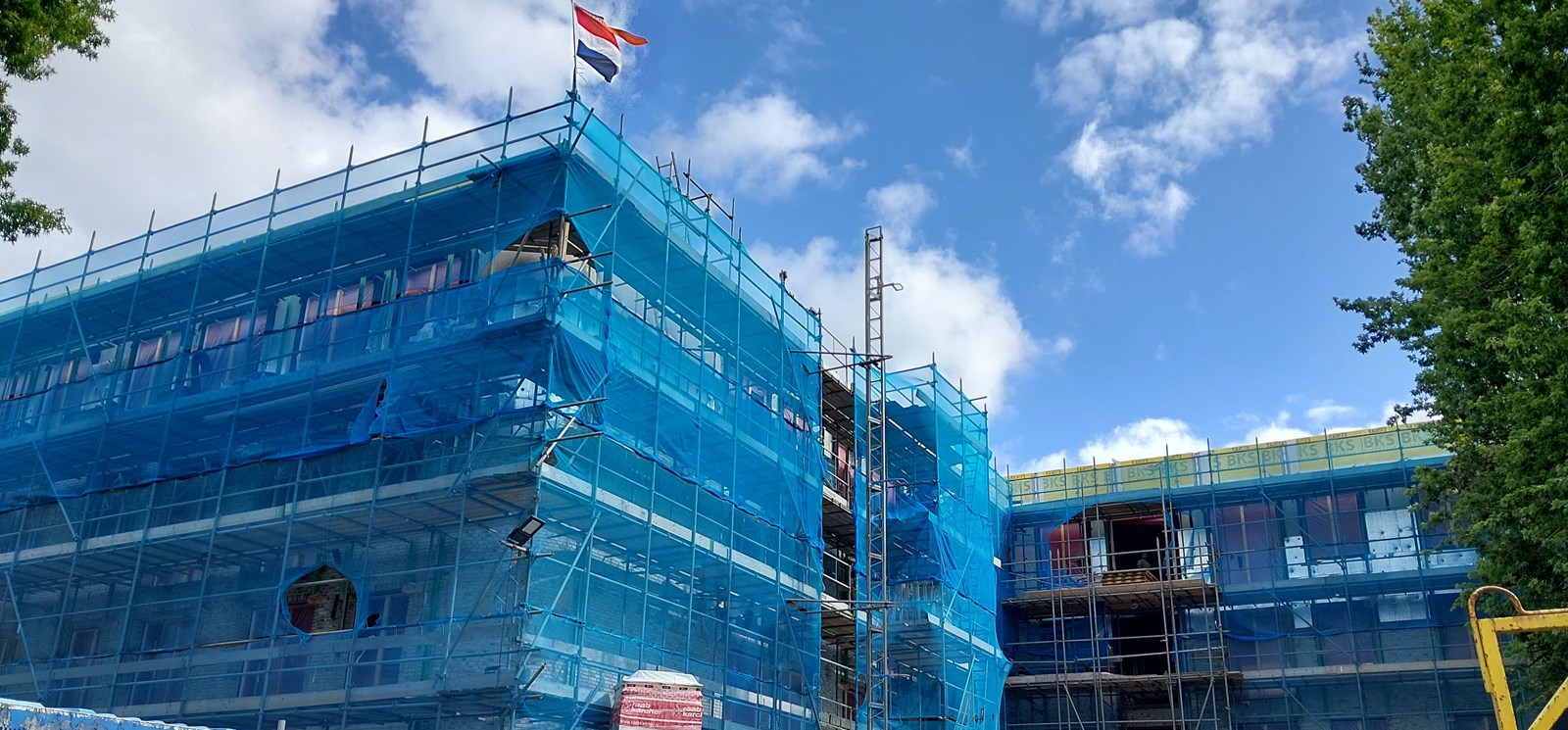 Mei25 Souburgh Nieuwbouw Hoogste Punt Vlag