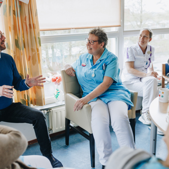 20 04 2023 Irishof Zorgpartners Medewerkers Interactie Overleg Samen